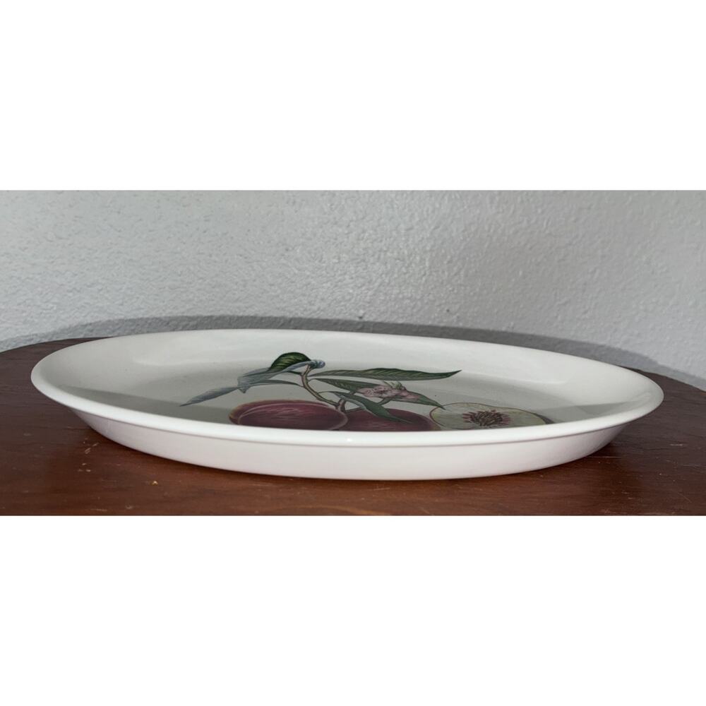 Portmeirion Botanic Garden Grimwoods Royal George Oval Steak Platter - Picture 4 of 5